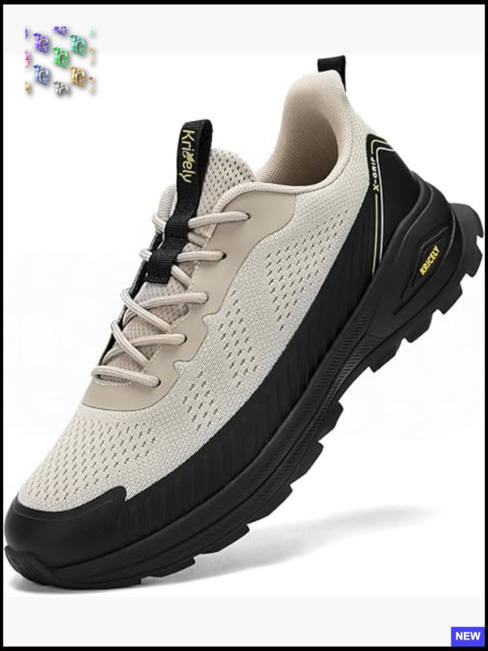Lightweight Trail Running Sneakers Shock Absorbing Breathable Hiking Cross